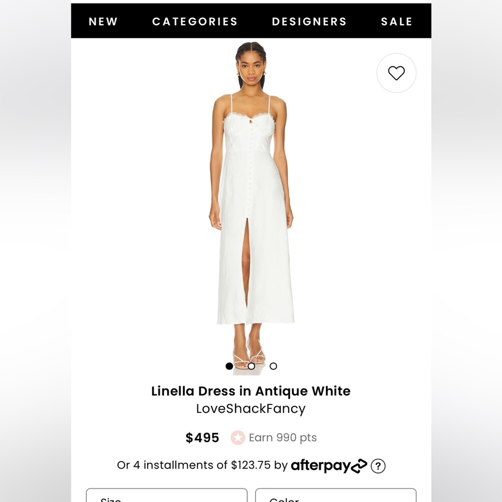 LoveShackFancy Linella Dress